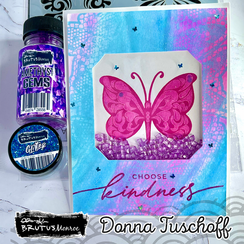 Build a Butterfly |  Mixed Media Stencil