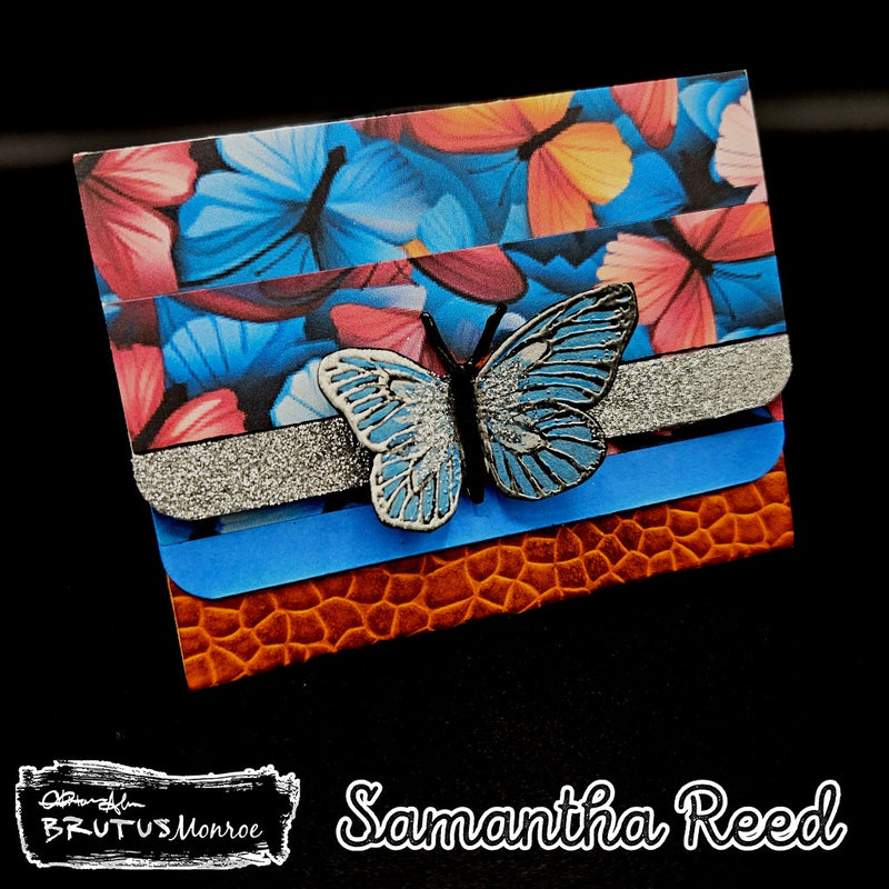 Mosaic Butterfly | 4x6 Stamp