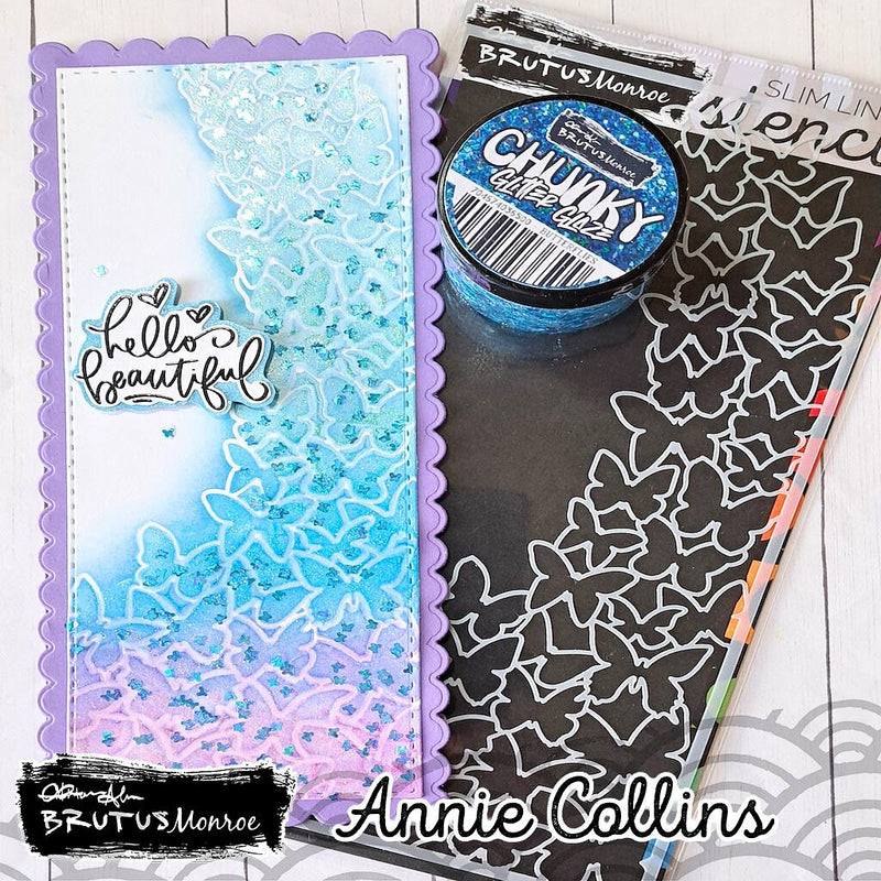 Butterflies | Chunky Glitter Glaze