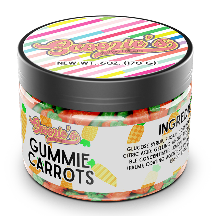 Scoozie's Candies | Gummie Carrots