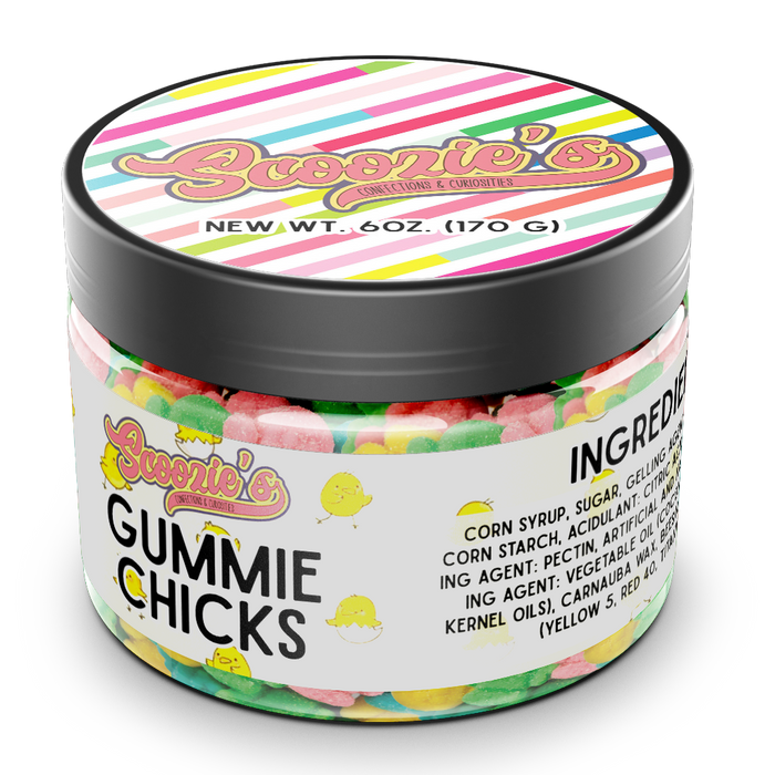 Scoozie's Candies | Gummie Chicks