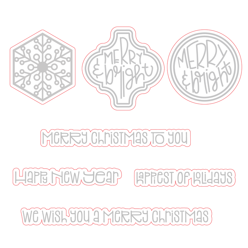 Holiday Shapes | Digital Cut File