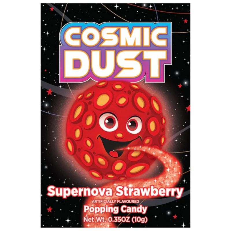 Cosmic Dust Supernova Strawberry Popping Candy .35oz