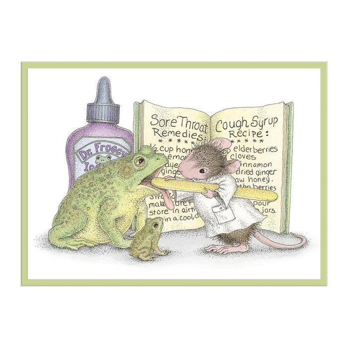 Stamendous | House Mouse Cling Rubber Stamp | Froggy Throat