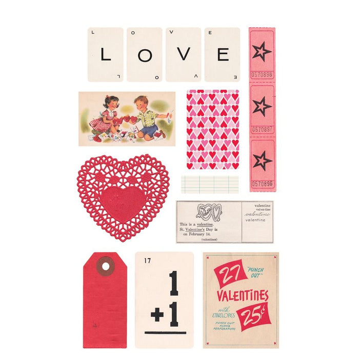 Simple Stories | Sticker Book 12/Sheets | Heart Eyes