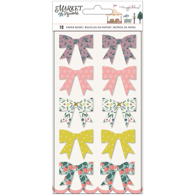 Market Square Paper Bows 10/Pkg | Maggie Holmes