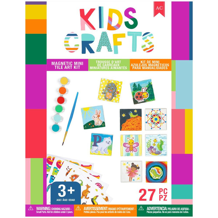 American Crafts | Kids Magnetic Mini Tile Art Kit