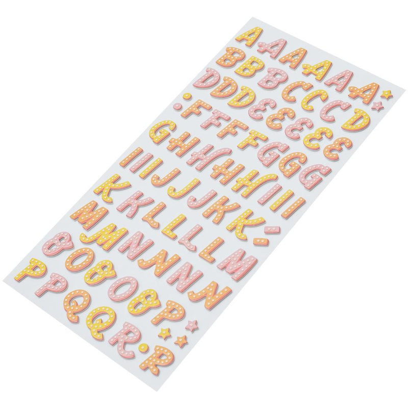Obed Marshall | Fantastico Thickers Stickers 180/Pkg | Enjoy Alphabet
