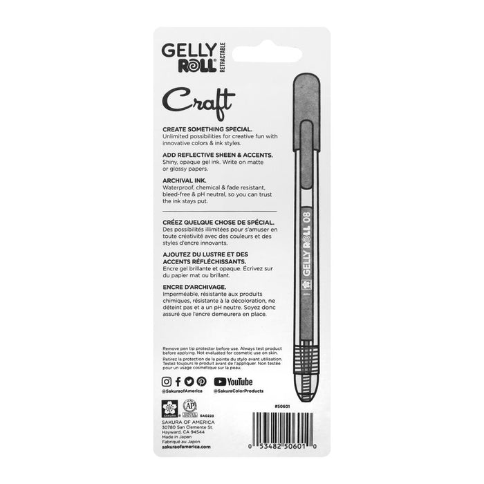 Sakura | Gelly Roll Retractable Medium Point Pens 3/Pkg