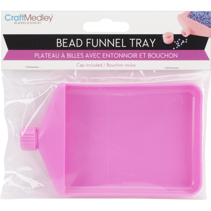 Multicraft Imports | Craft Medley Bead Funnel Tray