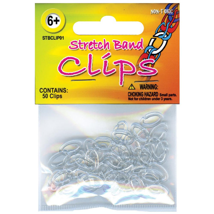 Pepperell | Stretch Band Bracelet Clips 50/Pkg