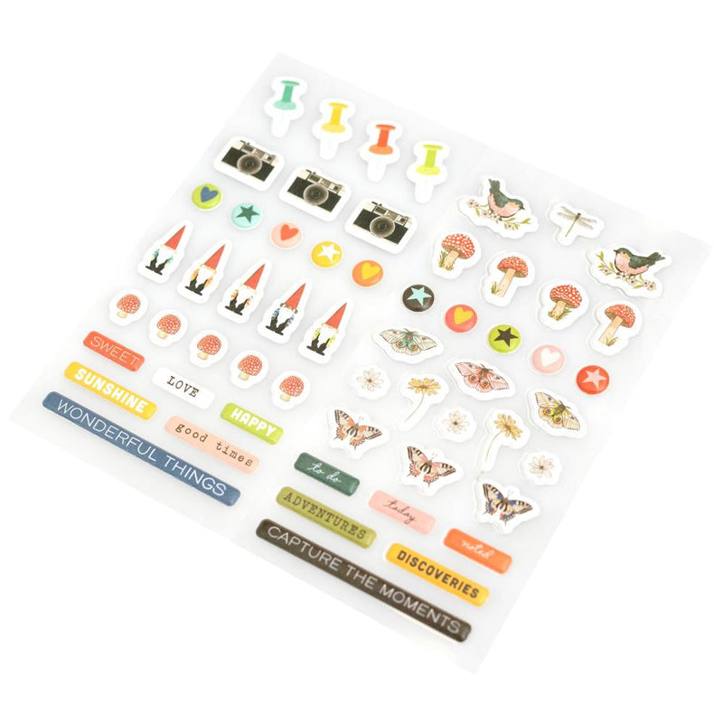 Vicki Boutin | Fernwood Mini Puffy Stickers 57/Pkg