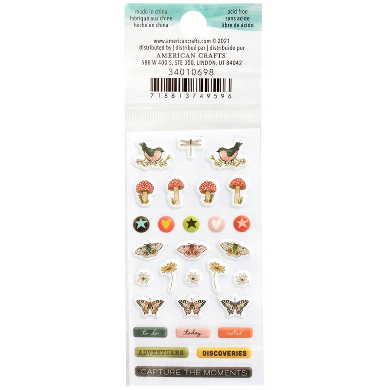 Vicki Boutin | Fernwood Mini Puffy Stickers 57/Pkg