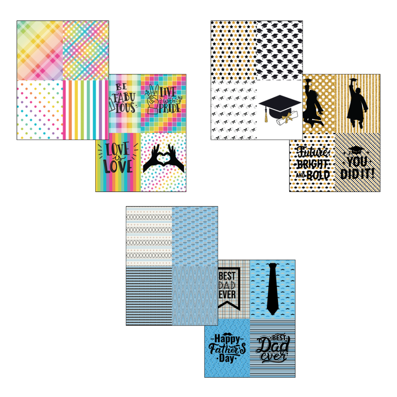 June Trio | Duofoil Sheets