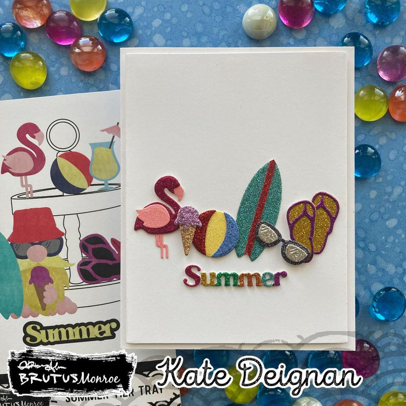 Summer Tier Tray  | Cutting Die