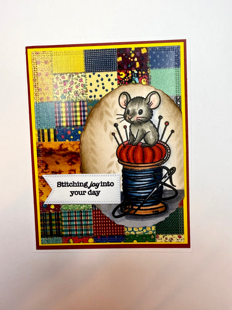 Theodore's Cushion | 4x4 Stamp Set