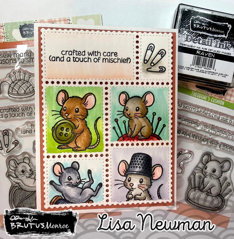 Theodore's Thimble | 4x6 Stamp Set