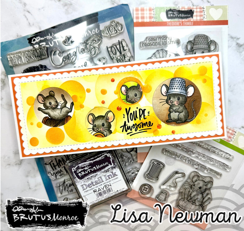 Theodore's Thimble | 4x6 Stamp Set