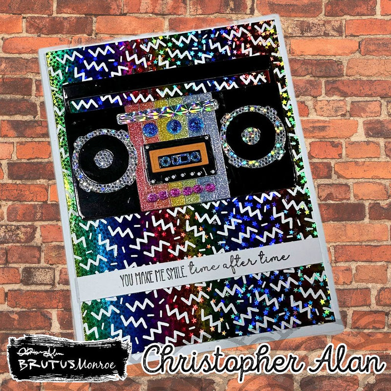 Rainbow Boombox | Cutting Die