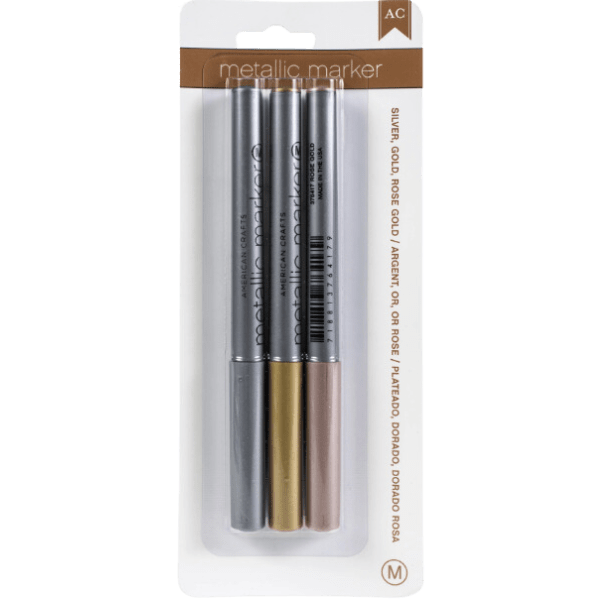 Metallic Markers | 3pc