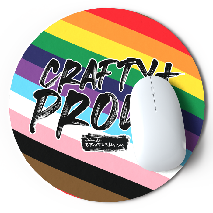 Crafty + Proud | Mouse Pad