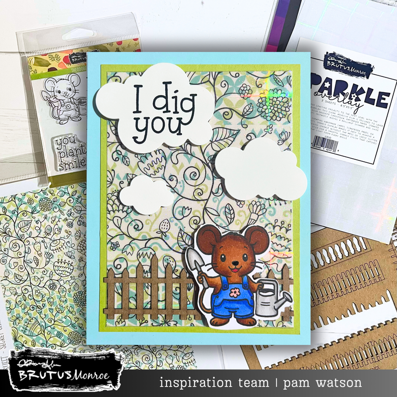 Theodore's Garden | 4x4 Stamp Set