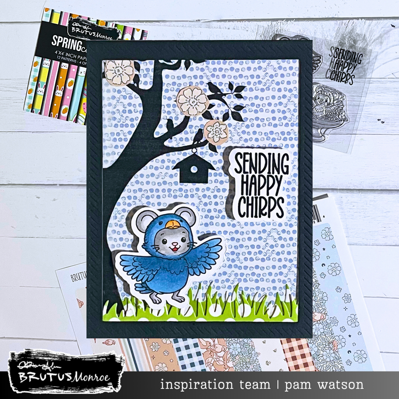 Theodore's Flight | 4x4 Stamp Set