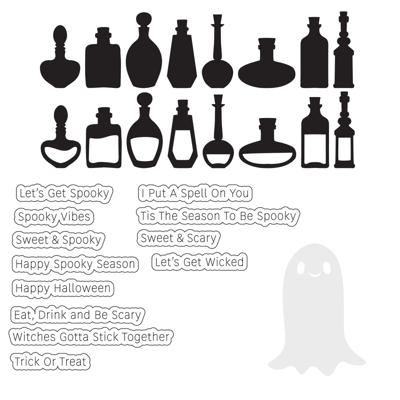 Potion Stencil  | Digital Cut File