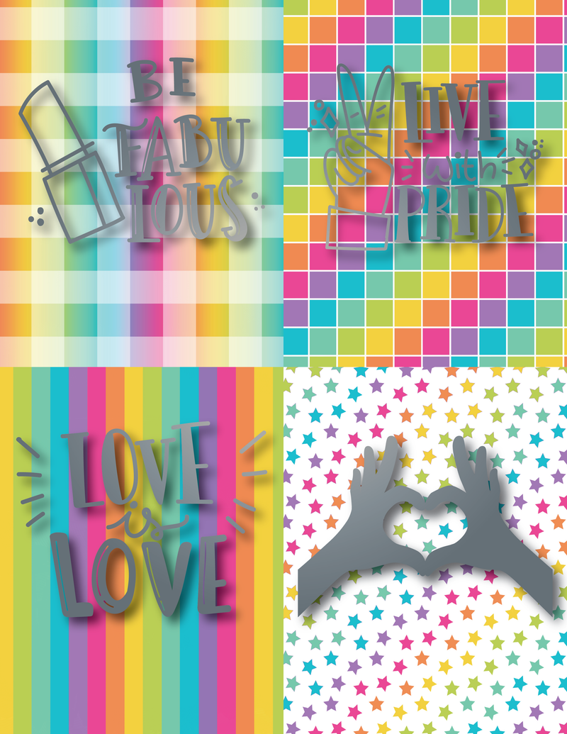 Pride Vibes | DuoFoil Sheets