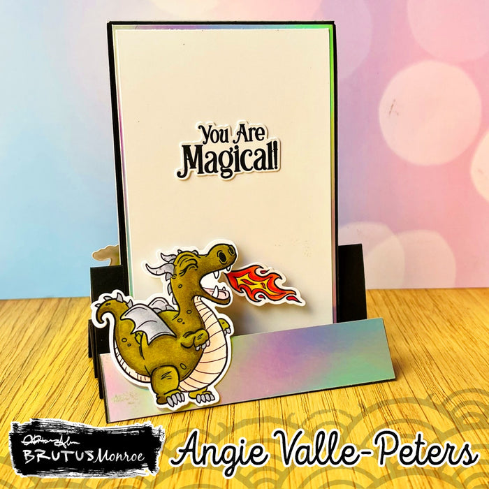 Magical Dragons Stamp and Die Bundle