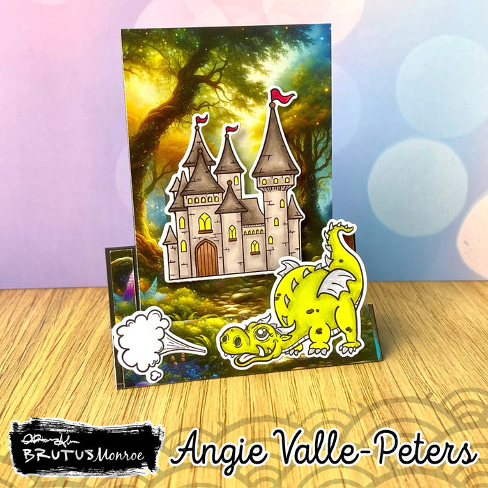 Magical Dragons 6x8 Stamp Set