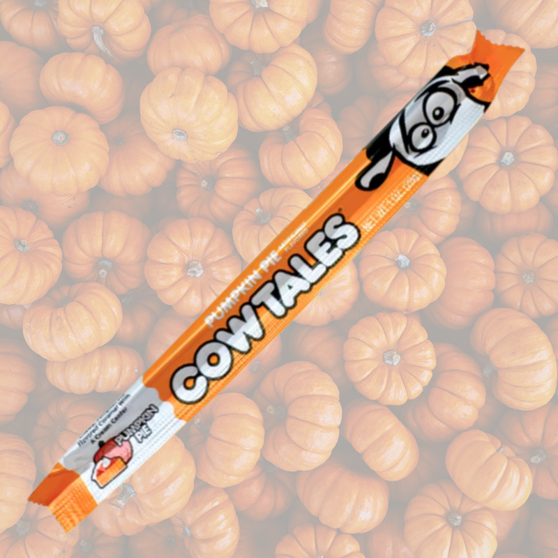 Cow Tale Sticks Pumpkin Pie Caramel Candy
