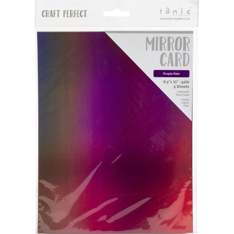 Iridescent Mirror Cardstock 8.5"X11" 5/Pkg | Craft Perfect