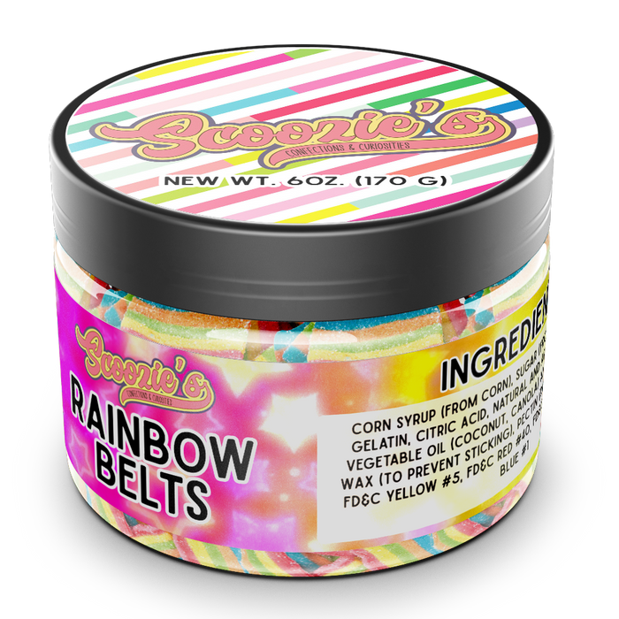 Scoozie's Candies | Rainbow Belts
