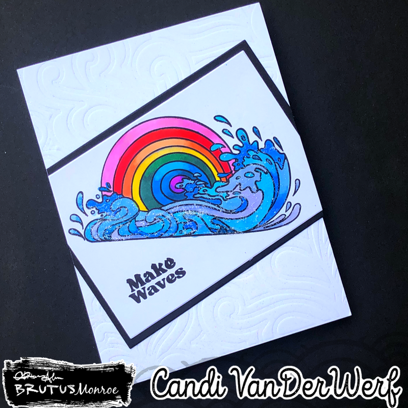 Rainbow Splash | Stamp & Die Bundle