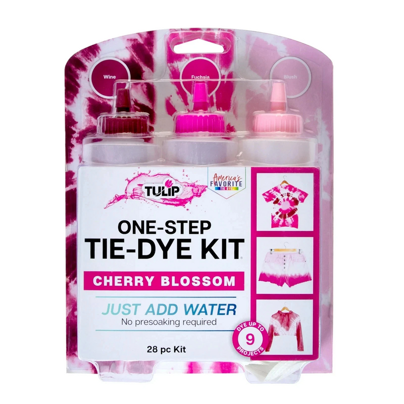 Tulip One-Step Tie-Dye 3-Color Kit Cherry Blossom