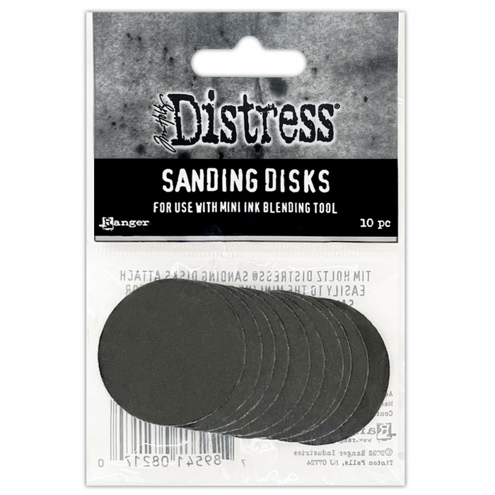 Tim Holtz Distress Sanding Disks 10/Pkg