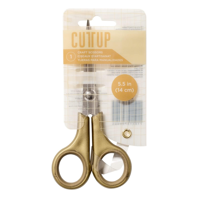Monroe Madness | Cut Up Golden Craft Scissors