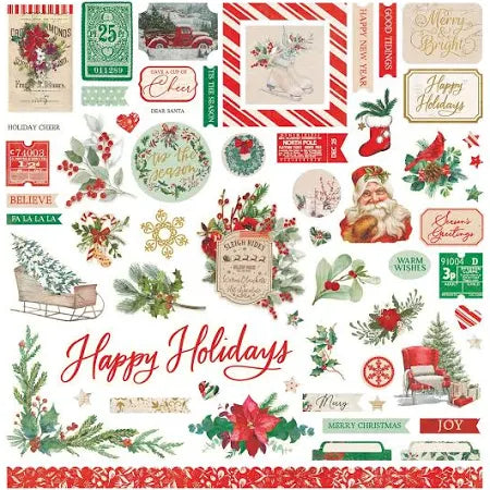 Holiday Charm | Element Stickers 12x12