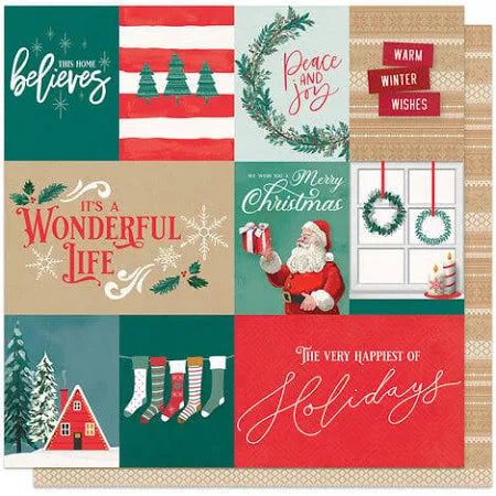 This Home Believes | 12x12 Cardstock