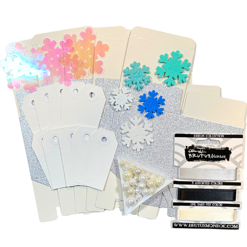 Snowflake Gift Box Kit | Silver