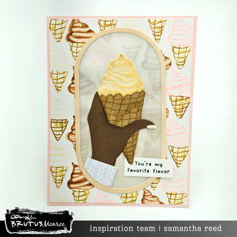 A Scoop of Kindness | 4x4 Stamp