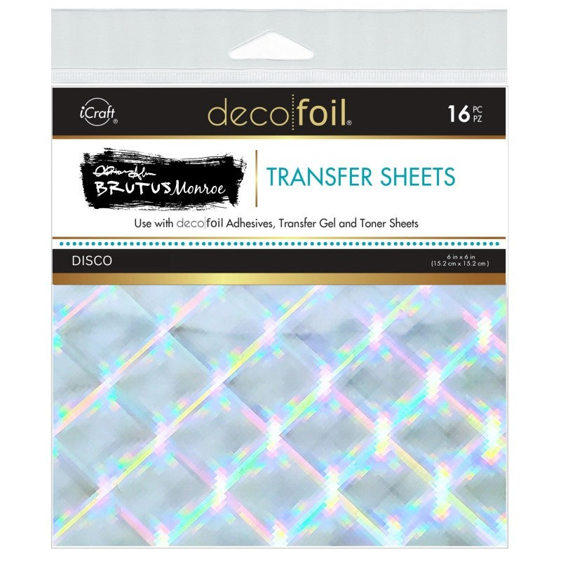 Disco | Foil Transfer Sheets | Brutus Monroe