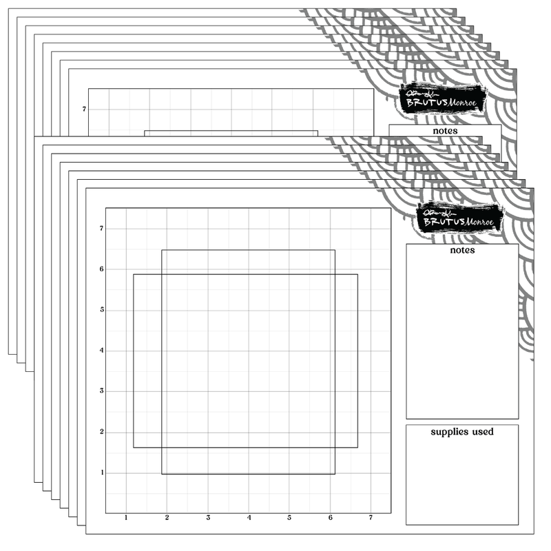 Traveler Stamp Grid Mat