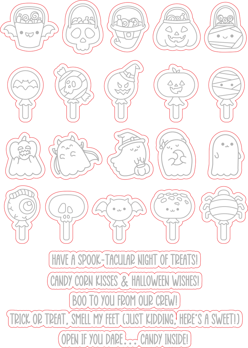 Tricks & Treats | Digital Cut File