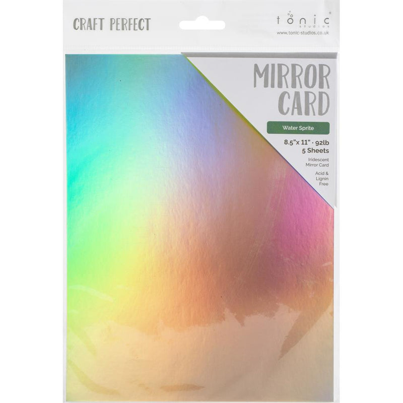Iridescent Mirror Cardstock 8.5"X11" 5/Pkg | Craft Perfect