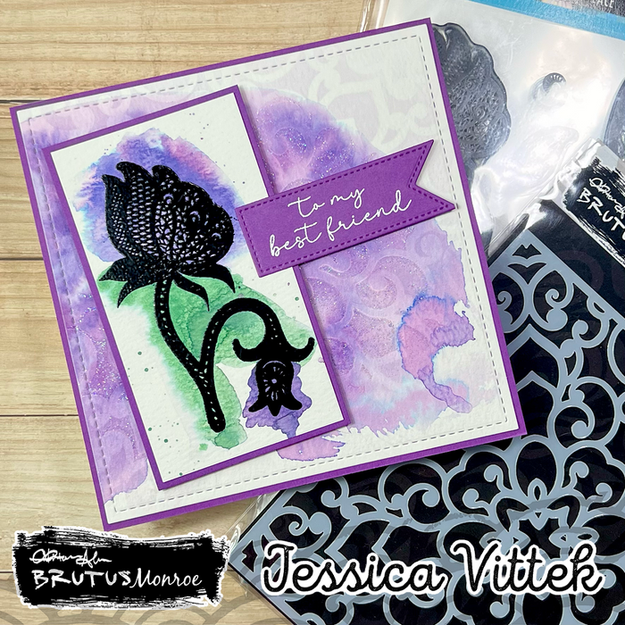 Wings of Lace 6x8 Stamp Set