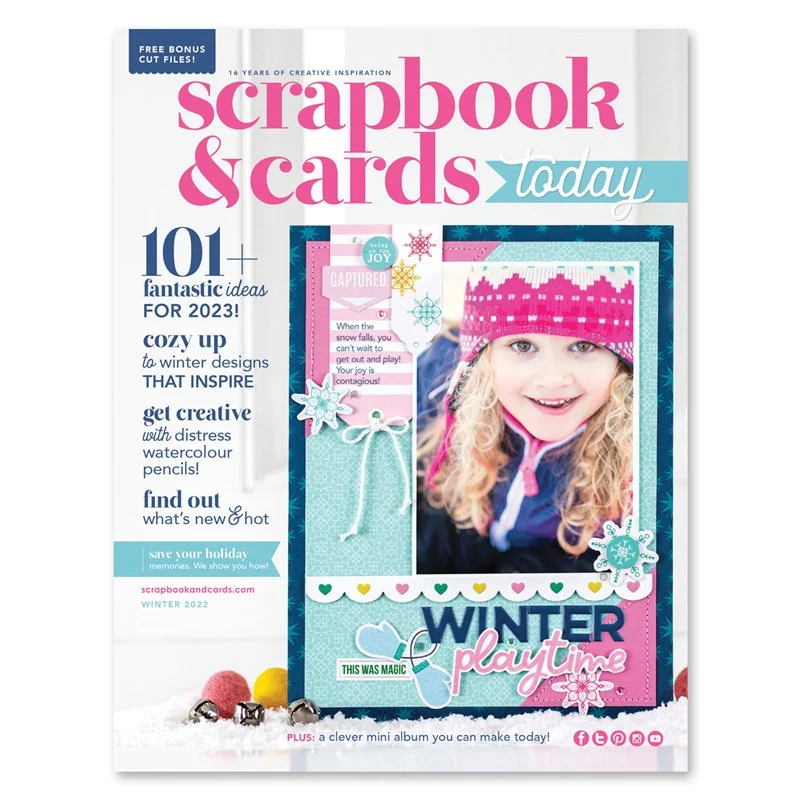 Scrapbook & Cards Today Winter 2022 Magazine