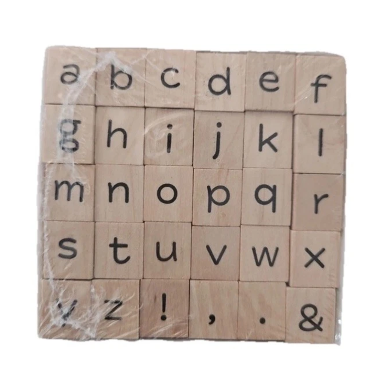 ‍Monroe Madness | Alphabet Wooden Stamps (100% off)