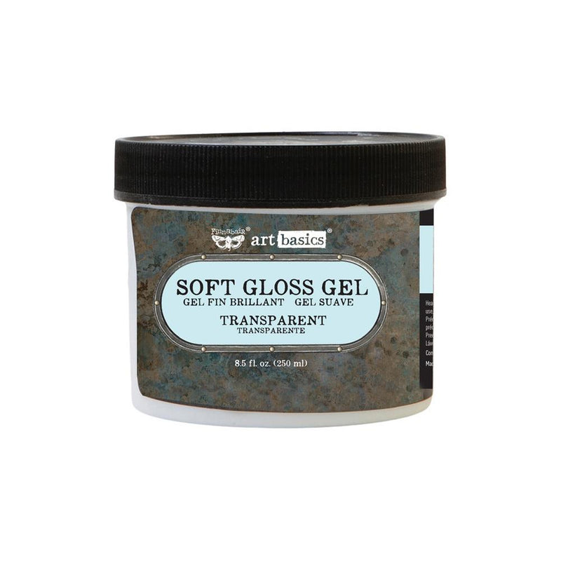 Finnabair | Art Basics Soft Gloss Gel 8.5oz | Transparent